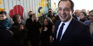 A Chypre, Nikos Christodoulides vainqueur de l’élection présidentielle A Chypre, Nikos Christodoulides vainqueur de l’élection présidentielle.