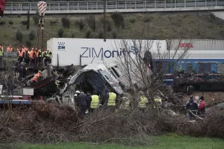 Accident de train en Grèce: Le bilan s’alourdit à 57 morts selon la police Accident de train en Grèce: Le bilan s’alourdit à 57 morts selon la police.