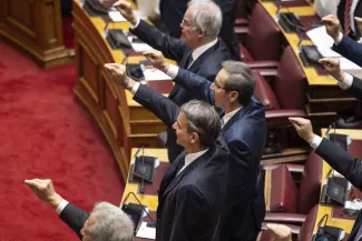 Elections en Grèce : les raisons du succès de la droite de Kyriakos Mitsotakis Elections en Grèce : les raisons du succès de la droite de Kyriakos Mitsotakis.