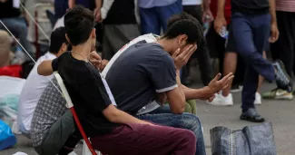 Naufrage de migrants en Grèce: 9 Égyptiens, passeurs présumés, placés en détention provisoire Naufrage de migrants en Grèce: 9 Égyptiens, passeurs présumés, placés en détention provisoire.