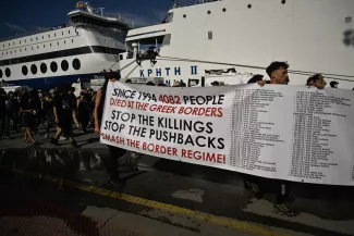 Frontex menace de suspendre ses activités en Grèce Frontex menace de suspendre ses activités en Grèce.