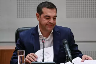 Grèce : Alexis Tsipras quitte la direction du parti de gauche Syriza Grèce : Alexis Tsipras quitte la direction du parti de gauche Syriza.