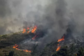 Incendies en Grèce: Des dizaines de touristes sont rentrés en Suisse Incendies en Grèce: Des dizaines de touristes sont rentrés en Suisse.