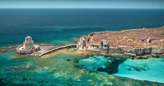 Le complexe de Costa Navarino, à la pointe du Péloponnèse Le complexe de Costa Navarino, à la pointe du Péloponnèse.