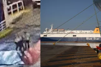 Scandale en Grèce: arrivé en retard pour le départ, le passager d'un ferry est poussé à l'eau par des membres d'équipage et meurt noyé Scandale en Grèce: arrivé en retard pour le départ, le passager d'un ferry est poussé à l'eau par des membres d'équipage et meurt noyé.
