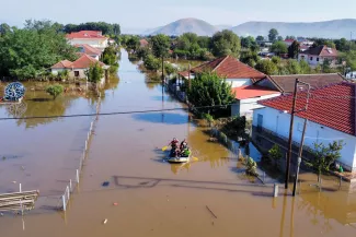 Les inondations en Grèce ont causé dix morts Les inondations en Grèce ont causé dix morts.