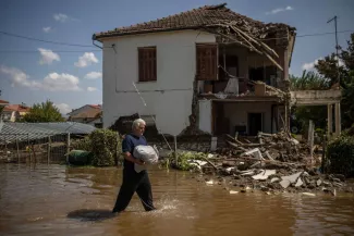 Le gouvernement grec critiqué pour son impréparation face aux inondations Le gouvernement grec critiqué pour son impréparation face aux inondations.