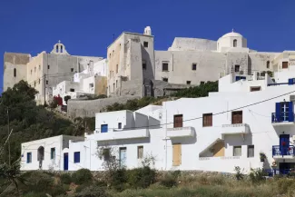Ile grecque de Naxos, dans les Cyclades. TIBOR BOGNAR / PHOTONONSTOP