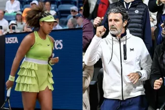 Naomi Osaka pourrait être prochainement entraînée par Patrick Mouratoglou. (P. J. Sutton/PCN/USA Today Sports)