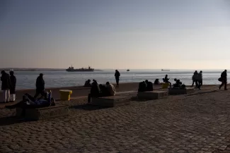 A Thessalonique, en Grèce, le 18 novembre 2024. LOUIZA VRADI POUR « LE MONDE »