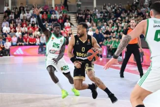 Mauvaise opération en vue du top 4 pour Monaco, dominé par le Panathinaïkos avant la dernière journée d'Euroligue.