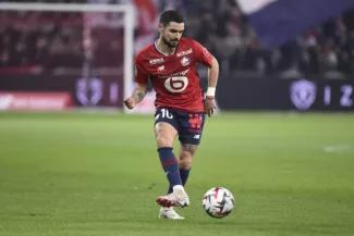Rémy Cabella sous les couleurs du LOSC. (Jean-Marie Hervio. /L'Équipe)