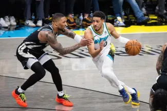 Le père de Tyrese Haliburton avait créé la polémique lors de la série face aux Bucks au premier tour des play-offs. (T. Ruszkowski/Presse Sports)