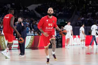 Evan Fournier et l'Olympiakos ont remporté le Championnat de Grèce. (D. Agyeman/Presse Sports)