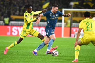 Tino Kadewere (à gauche) pourrait découvrir le championnat grec. (P. Lahalle/L'Équipe)