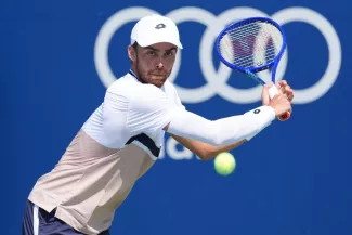 Benjamin Bonzi a encore fait tourner un match en sa faveur. (John E. SokolowskiImagn images via reuters connect)