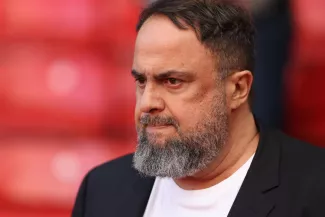 Evangelos Marinakis est également le propriétaire de Nottingham Forest en Premier League. (Chris Radburn/Reuters)