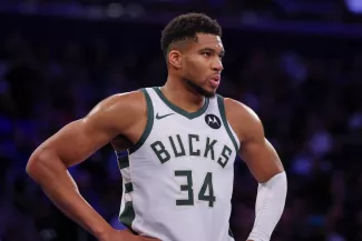 Giannis Antetokounmpo joue à Milwaukee depuis 2013. (Vincent Carchietta/Presse Sports)