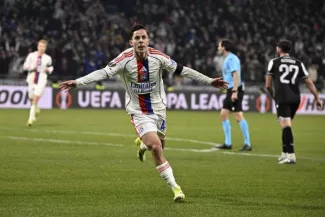 Première titularisation, premier but pour Rémi Himbert. (S. Mantey /L'Équipe)