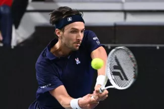 Arthur Rinderknech. (F. Faugère/L'Équipe)