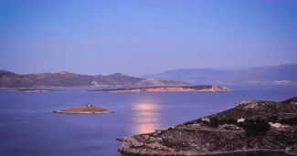 L'île de Kalymnos, en Grèce.