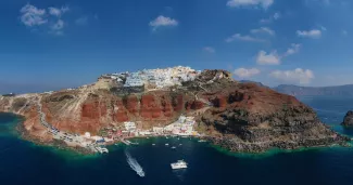 Où partir dans les îles grecques cet été ? aerial-drone - stock.adobe.com