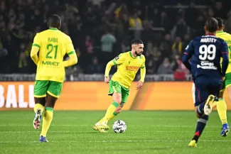 Rémy Cabella est apparu à douze reprises avec le FC Nantes la saison dernière. (P. Lahalle/L'Équipe)
