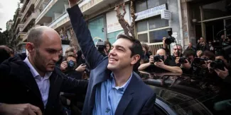 Elections en Grèce: Syriza vainqueur, à la limite de la majorité absolue Elections en Grèce: Syriza vainqueur, à la limite de la majorité absolue.