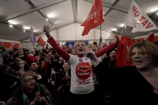 L'apothéose de Syriza L'apothéose de Syriza.