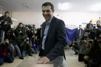 En Grèce, Syriza à l'heure des négociations En Grèce, Syriza à l'heure des négociations.