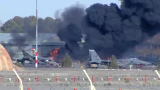 Le F-16 s'est écrasé peu après avoir décollé d'un centre d'entraînement à Albacete, à 260 km environ au sud-est de Madrid.


