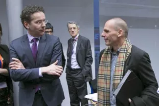 «Le prochain pas doit venir de la Grèce» affirme Dijsselbloem après l'échec des négociations © Reuters