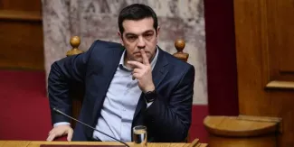 Grèce: Alexis Tsipras, hôte de marque d'une cérémonie greco-chinoise au Pirée Grèce: Alexis Tsipras, hôte de marque d'une cérémonie greco-chinoise au Pirée.