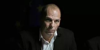 Début de fracture à Syriza, entre pragmatisme et déceptions Yanis Varoufakis, le ministre des finances grec, le 20 février.