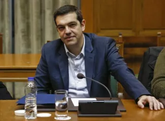Grèce : la liste des réformes concédées à Bruxelles Le premier ministre grec, Alexis Tsipras, le 21 février à Athènes.