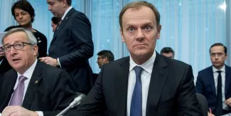 Sommet européen: Un œil sur la Russie, l'autre sur la Grèce Sommet européen: Un œil sur la Russie, l'autre sur la Grèce.