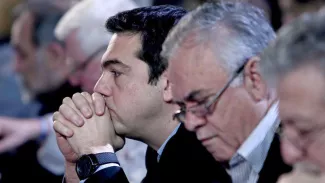 La Grèce entre cigale et fourmi Crédits photo : ANGELOS TZORTZINIS/AFP