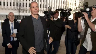 La Grèce n'obtient aucune indulgence du FMI Crédits photo : MIKE THEILER/REUTERS
