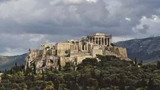 Une absence de remboursement de la Grèce reviendrait à faire défaut vis-à-vis des 188 pays actionnaires du FMI. Crédits photo : LOUISA GOULIAMAKI/AFP


