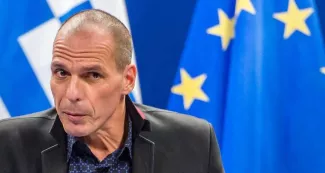Tous les ministres des Finances de l'Eurogroupe minimisent à présent l'importance de leur réunion de ce vendredi 24 avril à Riga, la capitale lettone, avec le ministre grec des Finances, Yanis Varoufakis - Geert Vanden Wijngaert/AP/SIPA


