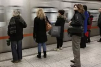 Un spot grec demande réparation de guerre aux Allemands Image: Le métro d'Athènes./Reuters