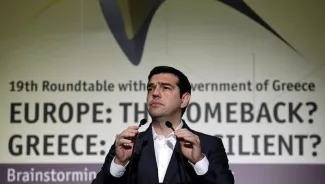 Alexis Tsipras assure qu'il ne cédera pas face à ses créanciers Alexis Tsipras, premier ministre grec, a invité ses créanciers à ne pas miser sur un affaiblissement de sa détermination. Crédits photo : © Alkis Konstantinidis / Reuter/X03368