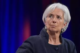 Le «?Grexit?» est «?une possibilité?», selon Christine Lagarde Un «?Grexit?» ne serait «?pas une promenade de santé?» mais ne signifierait pas non plus «?la fin de l'euro?», selon Christine Lagarde - AFP PHOTO/MANDEL NGAN