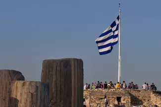 La terre a tremblé en Grèce La terre a tremblé en Grèce.