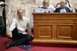 Le gouvernement grec reste persuadé que les Européens vont céder L'opposition grecque craint qu'il n'y ait pas de compromis possible avec les créanciers d'Athènes - Louisa Gouliamaki/AFP
