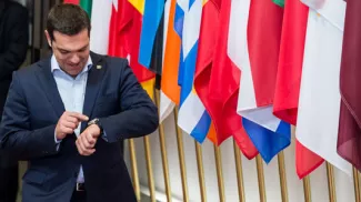 Le premier ministre grec, Alexis Tsipras.


