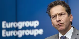 "De nouvelles propositions de la part du gouvernement grec sont arrivées ce matin, mais étant donné le délai très court dont ont bénéficié les institutions pour examiner ces propositions, elles n'ont pas été en mesure de nous fournir une évaluation complète et approfondie", a indiqué Jeroen Dijsselbloem le président de l'Eurogroupe. (Crédits : Reuters)


