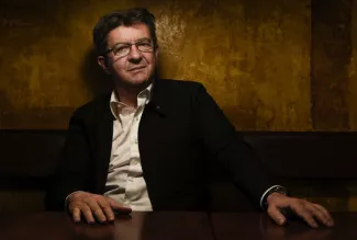 Jean-Luc Mélenchon : « Une banqueroute de la Grèce est inenvisageable » Jean-Luc Mélenchon, eurodéputé du Parti de gauche, le 23 juin.