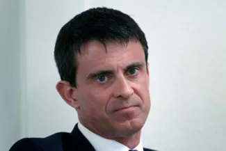 Valls: «La BCE ne peut pas couper les vivres aux Grecs» Manuel Valls. © Daniel Roland