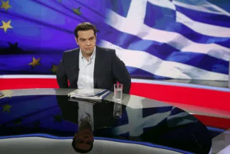 Le Premier ministre grec Alexis Tsipras est revenu avec une nouvelle proposition. Image: Keystone


